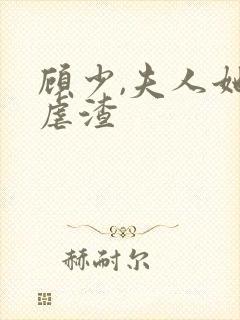 顾少,夫人她又虐渣