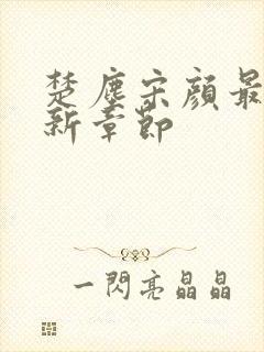 楚尘宋颜最新更新章节