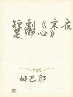 短剧《寒夜尽处是卿心》