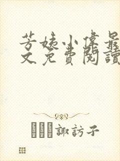 芳姨小伟最新全文免费阅读小说