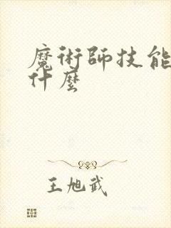 魔术师技能创造什么