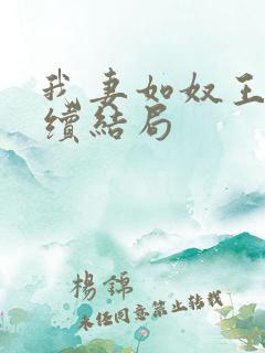 我妻如奴王琳后续结局