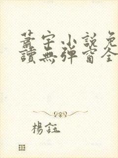 萧宇小说免费阅读无弹窗全文