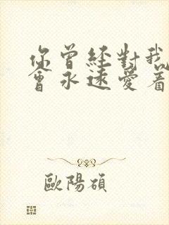 你曾经对我说你会永远爱着我