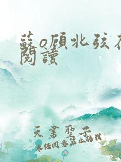 苏o顾北弦在线阅读