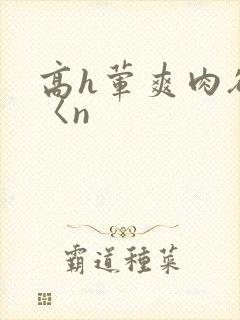 高h荤爽肉欲文〈n