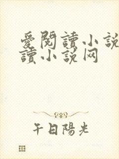 爱阅读小说爱阅读小说网