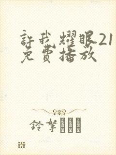 许我耀眼21集免费播放