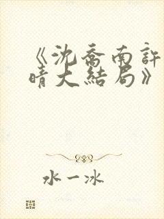 《沈乔南许沫云晴大结局》