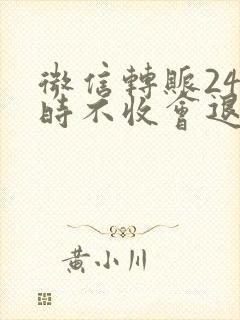 微信转账24小时不收会退回吗