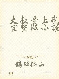 大叔爱上我免费完整版小说在线阅读