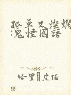 孤单又灿烂的神:鬼怪国语