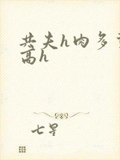 共夫h肉多荤文高h