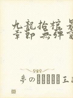 九龙抬棺 最新章节 无弹窗