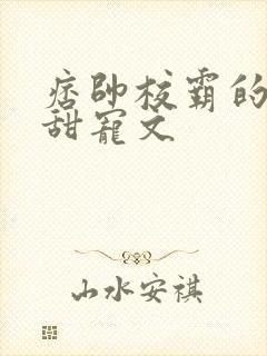 痞帅校霸的校园甜宠文