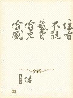 偷偷藏不住电视剧免费观看第一季