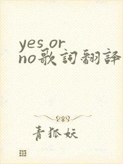 yes or no歌词翻译中文