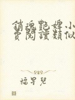 销魂艳婢小说免费阅读类似