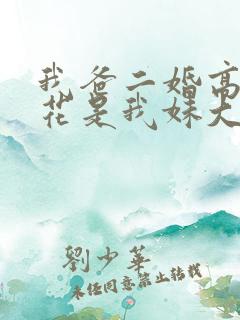 我爸二婚高冷校花是我妹大姐扮演者