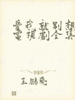 爱我就别想太多电视剧全集免费观看完整版