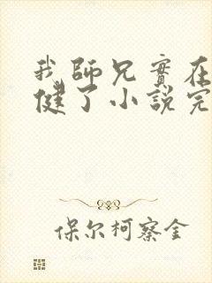 我师兄实在太稳健了小说完全版