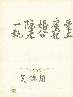 一隐婚蜜爱:偏执老公宠上瘾