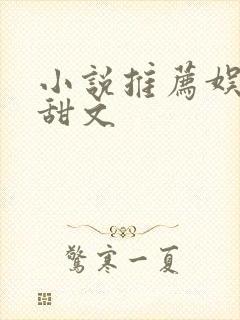 小说推荐娱乐圈甜文