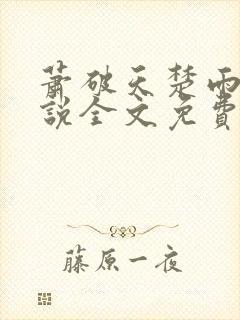 萧破天楚雨馨小说全文免费阅读