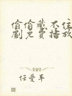 偷偷藏不住电视剧免费播放全集