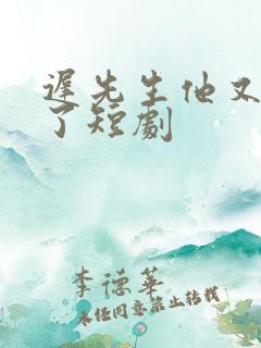 迟先生他又心动了短剧