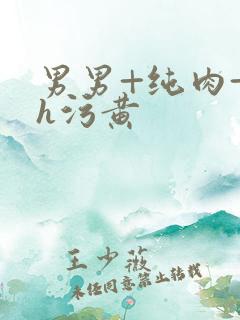 男男+纯肉+高h污黄