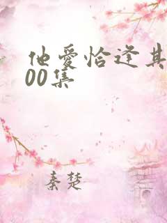 他爱恰逢其时100集