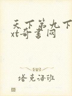 天下第九下载txt奇书网