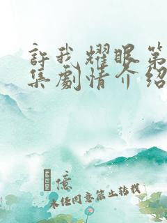 许我耀眼第30集剧情介绍