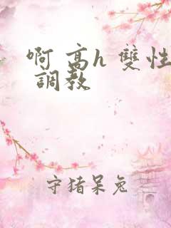 啊 高h 双性 调教