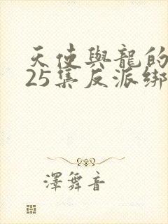 天使与龙的轮舞25集反派绑架女主