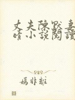 丈夫陈默妻子苏晴小说阅读