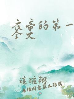 夜帝的第一狂妃全文