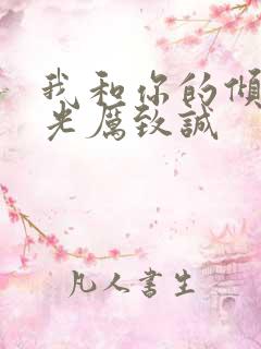 我和你的倾城时光厉致诚