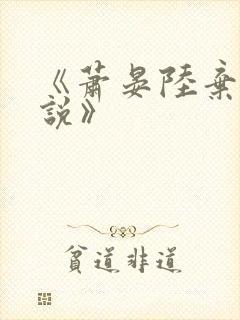 《萧晏陆弃娘小说》