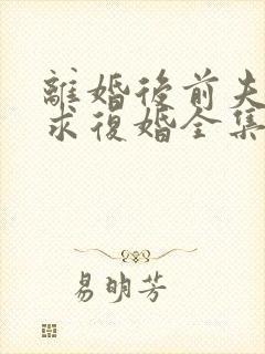 离婚后前夫哭着求复婚全集