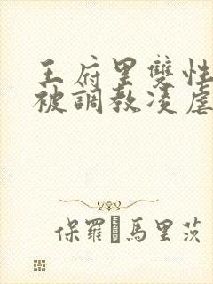 王府里双性美人被调教凌虐