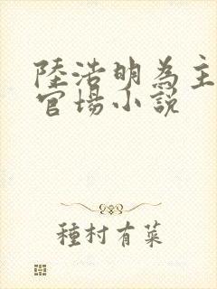 陆浩明为主角的官场小说