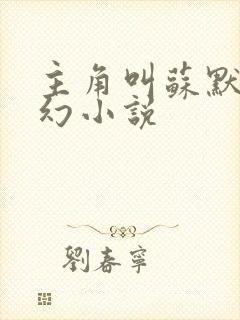 主角叫苏默的玄幻小说