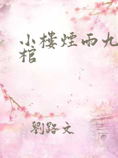 小楼烟雨九龙抬棺