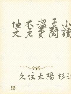 他不温柔小说全文免费阅读无弹窗