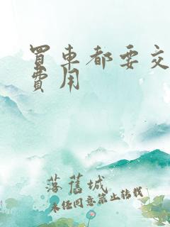 买车都要交什么费用