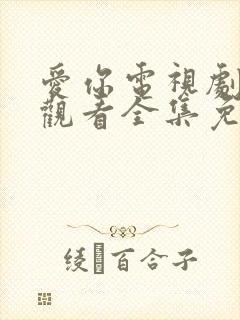 爱你电视剧在线观看全集免费播放