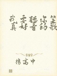 我要听你笑起来真好看的歌