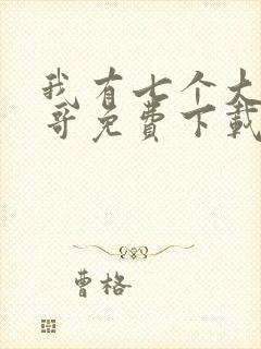 我有七个大佬哥哥免费下载